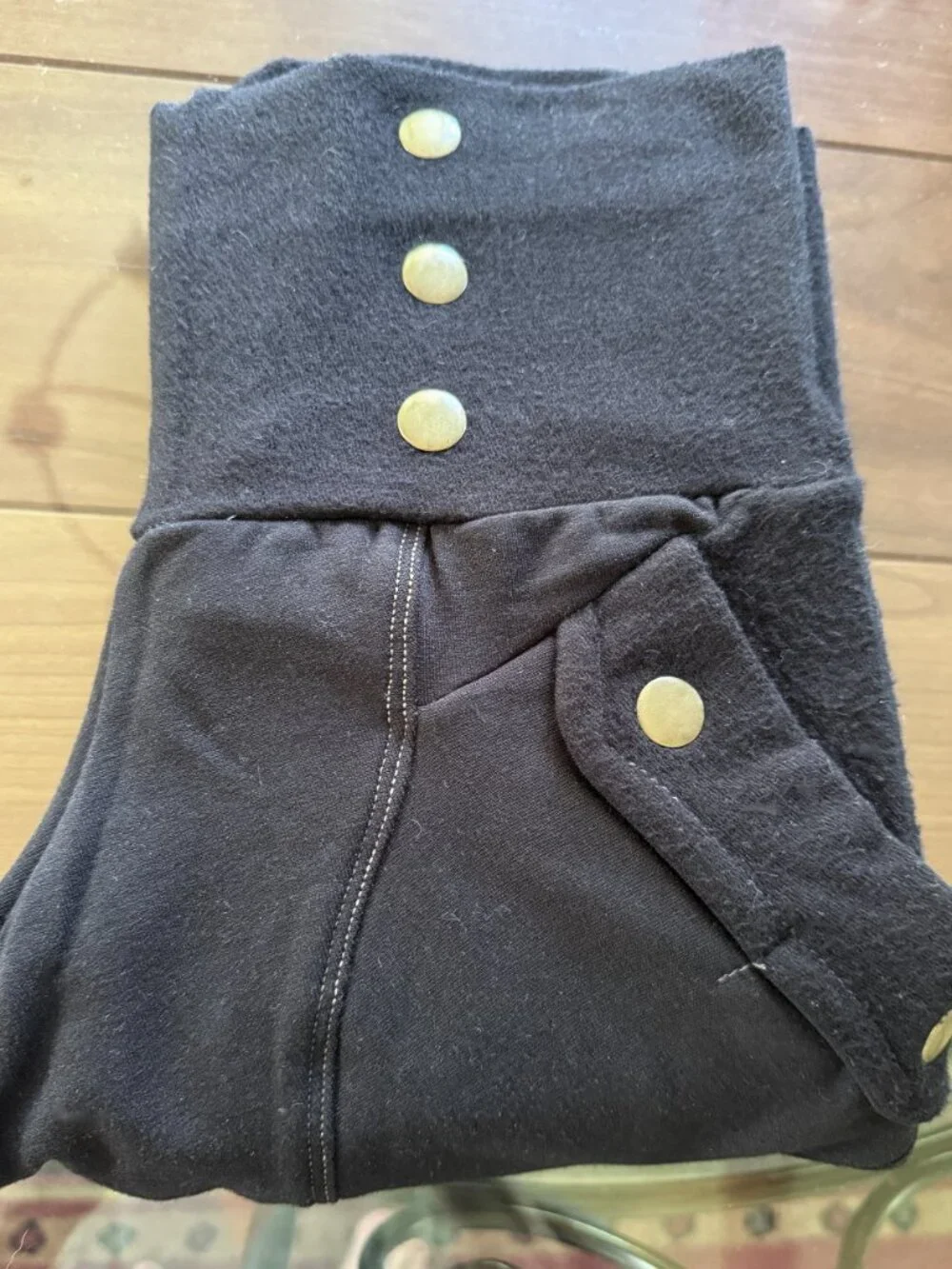 CROSSFOX Battalion Militia Trouser Leggings BLACK, NWOT - Picture 7 of 7